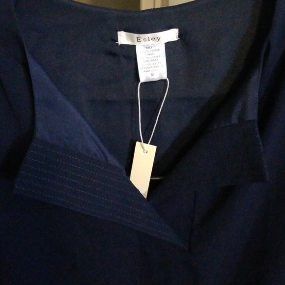 Esley navy dress medium - Picture 2 of 4